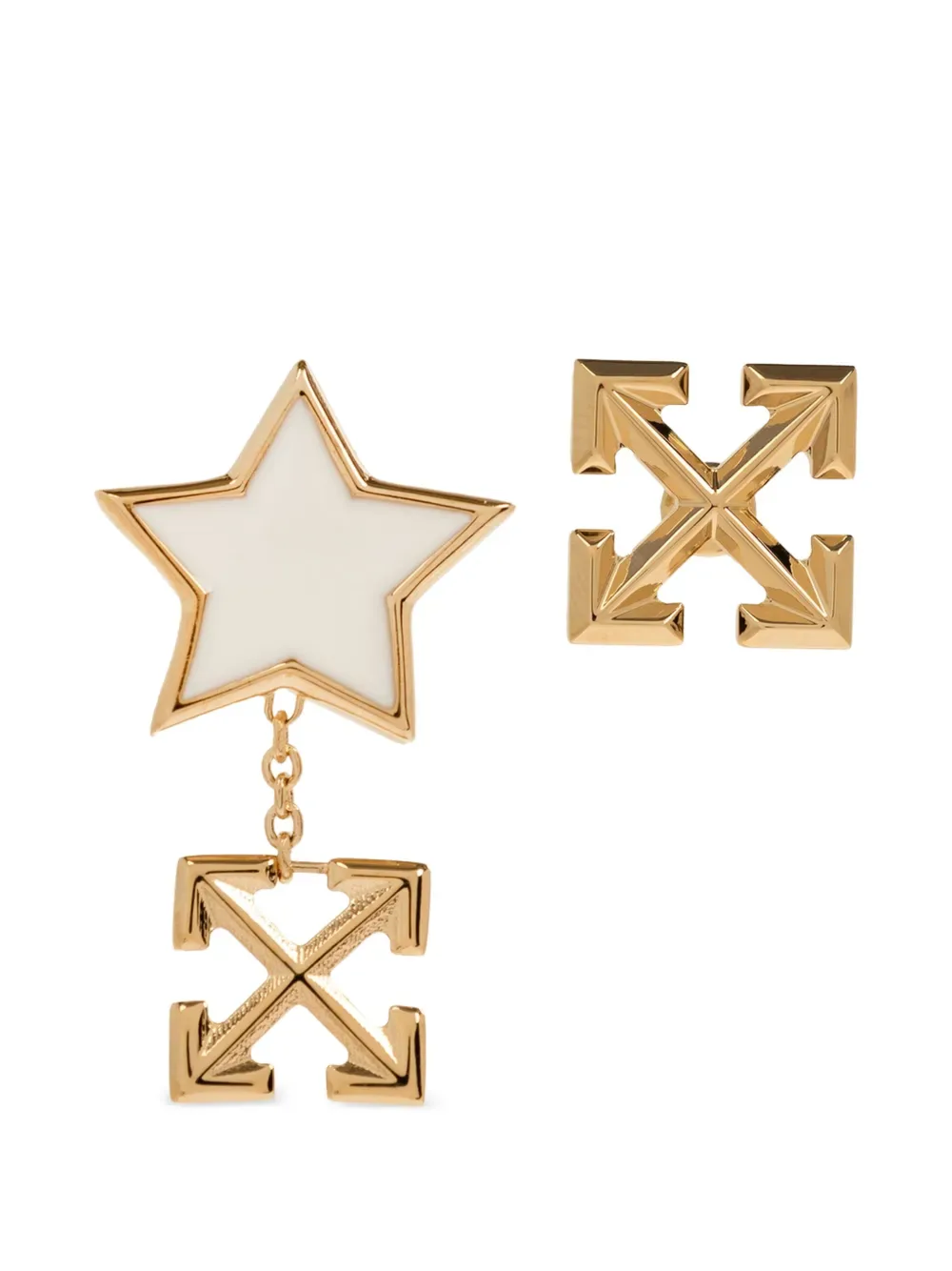 Arrows Star-Pendant Earrings