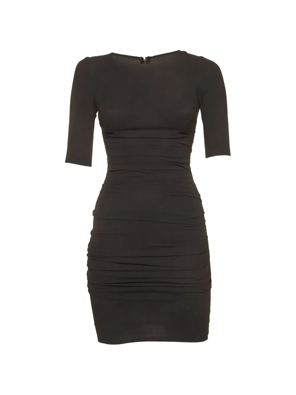 Ruched Crepe Mini Dress by Dolce & Gabbana Pre-Owned
