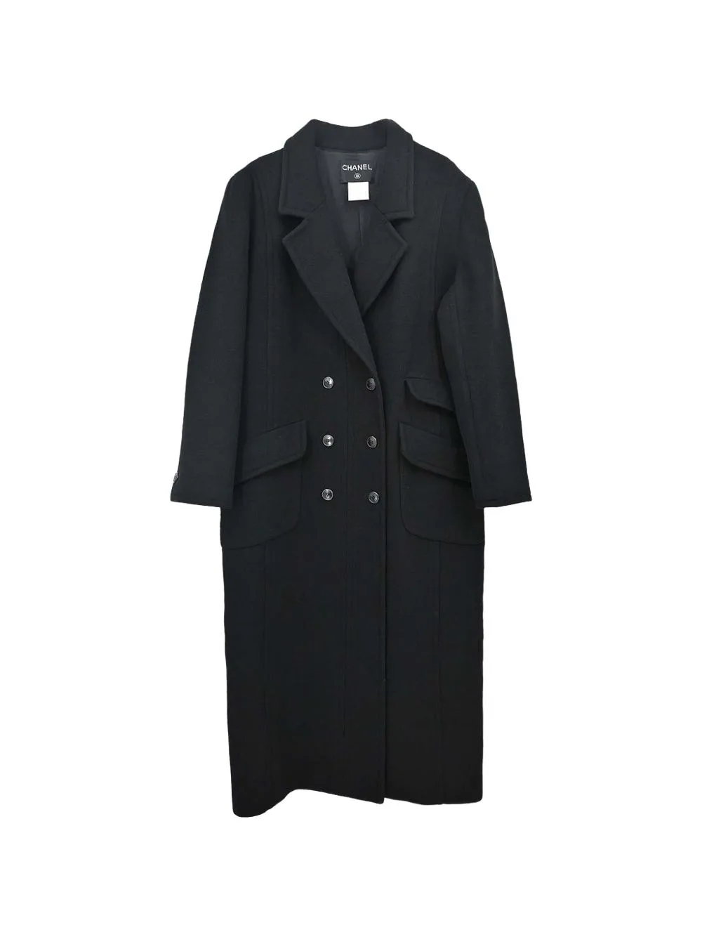 1998 Double-Breasted Coat by CHANEL Pre-Owned