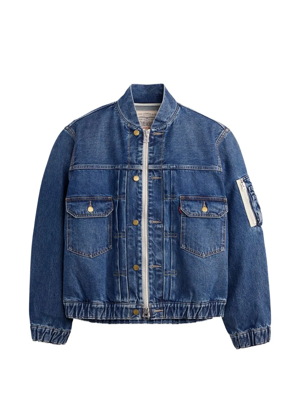 Sacai x Levi's Flap-Pocket Denim Jacket by sacai
