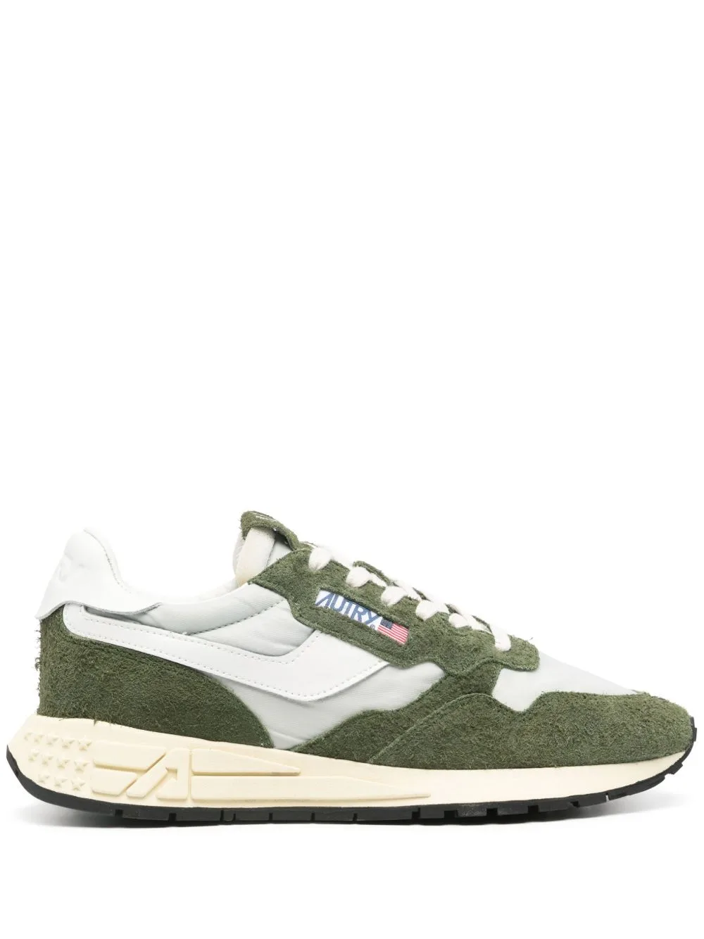 Reelwind Low Sneakers in Nylon and Suede by Autry