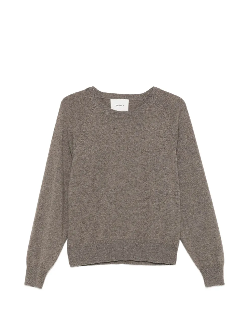 Cambrie Cut-Out Raglan-Sleeve Sweater by Lisa Yang