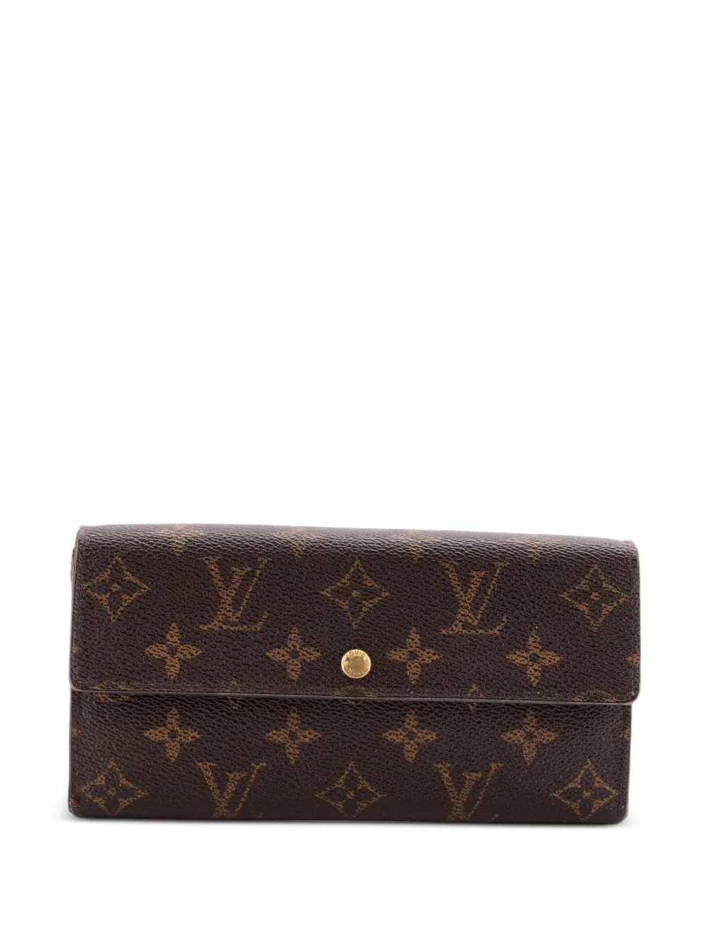 Sarah Wallet Monogram Canvas Small Wallets by Louis Vuitton Pre-Owned