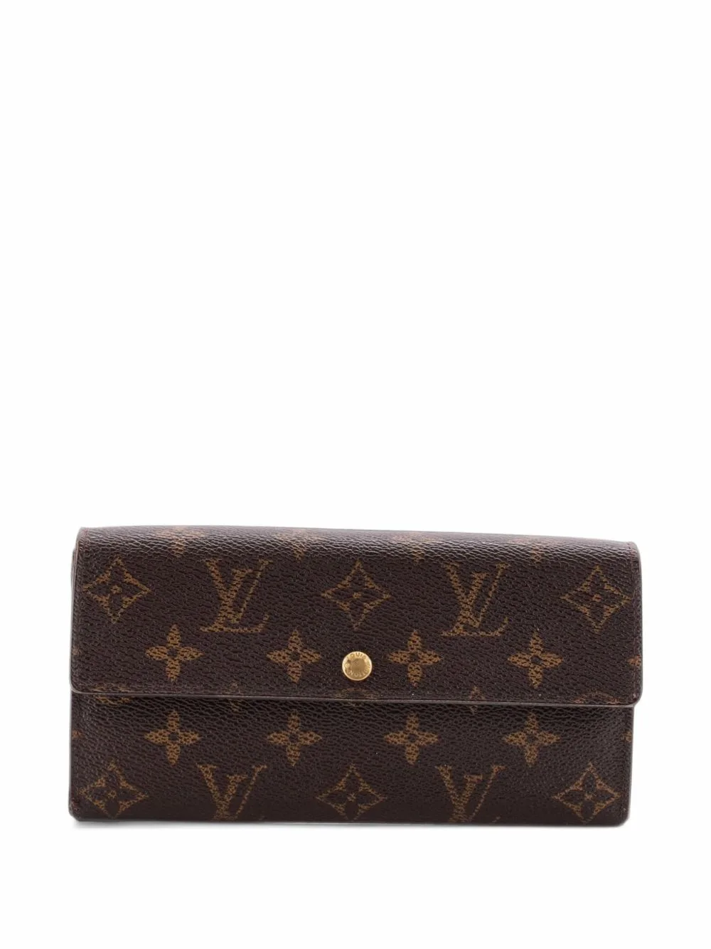 Sarah Wallet Monogram Canvas Small Wallets by Louis Vuitton Pre-Owned