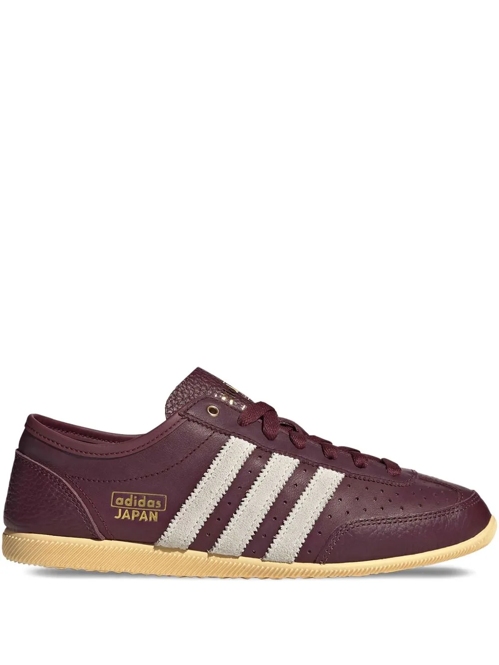 Japan Decon Three-Stripe Leather Sneakers by adidas