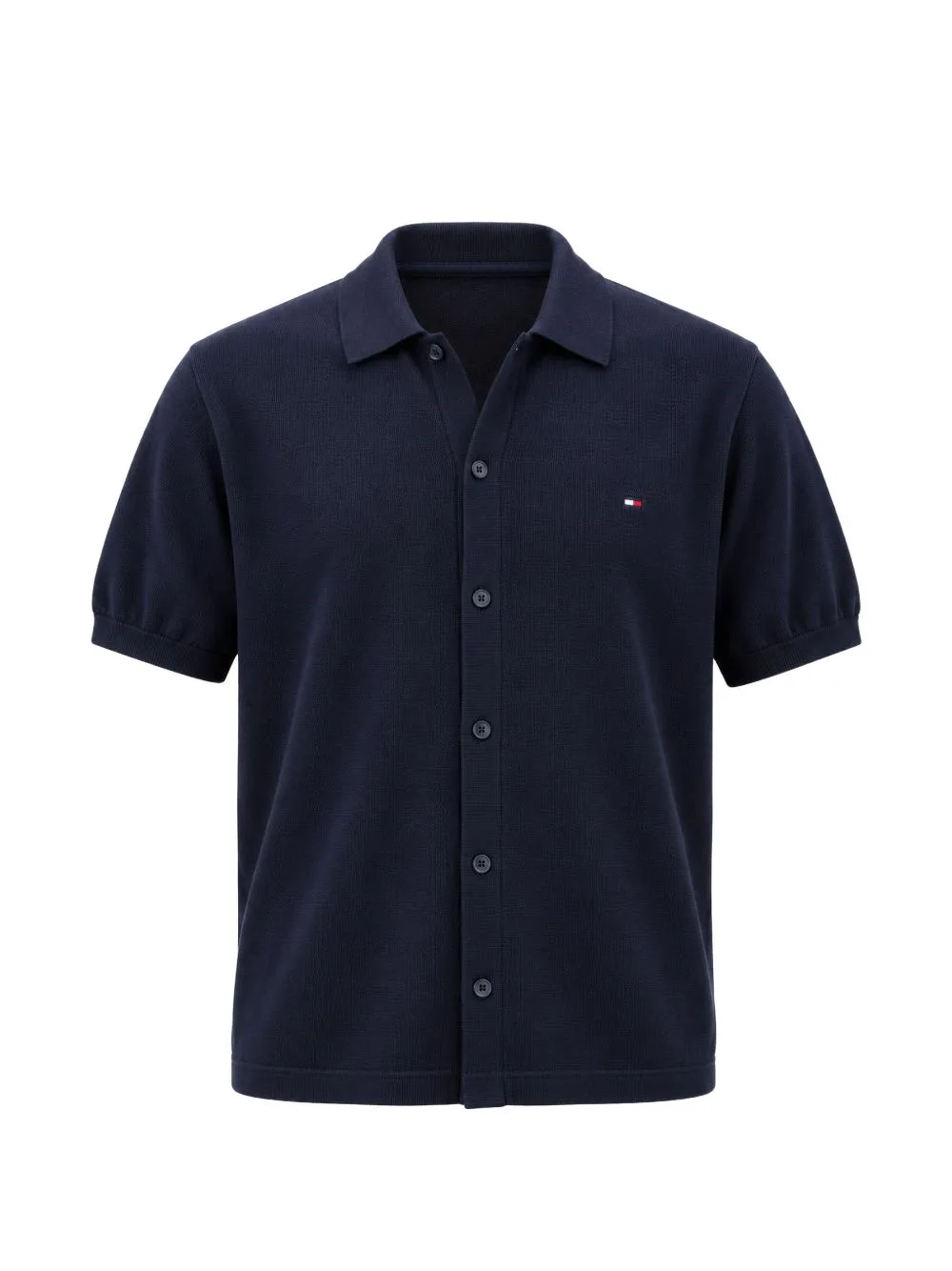 Logo-Embroidered Short-Sleeve Shirt by Tommy Hilfiger
