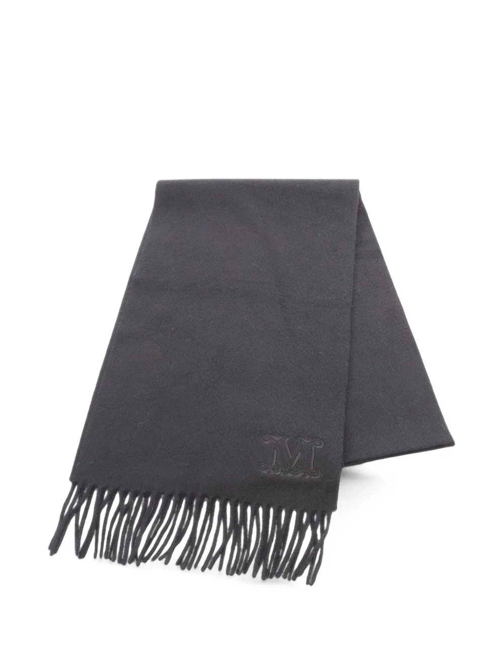 2020s Monogram Fringed Scarf by Max Mara