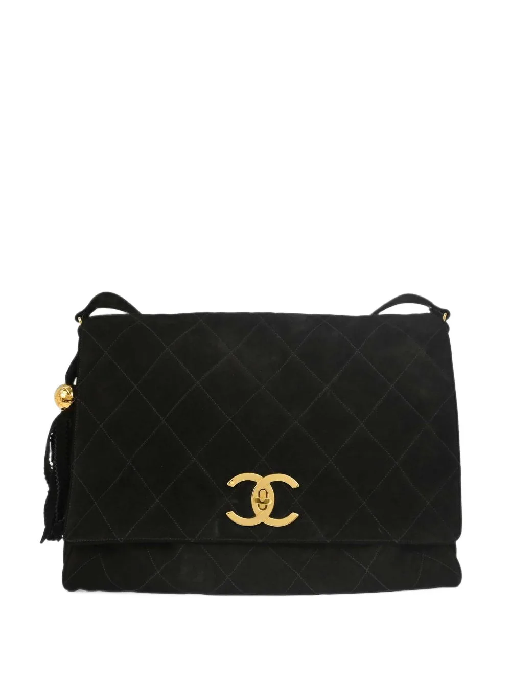 1991-1994 CC Turn-Lock Shoulder Bag by CHANEL Pre-Owned