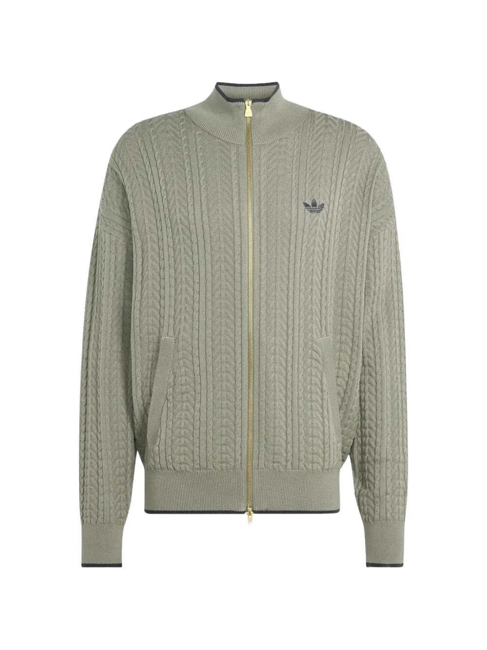 Firebird Cable-Knit Track Top by adidas