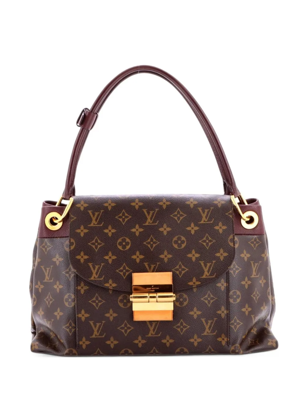 Olympe Handbag Monogram Canvas Shoulder Bag by Louis Vuitton Pre-Owned