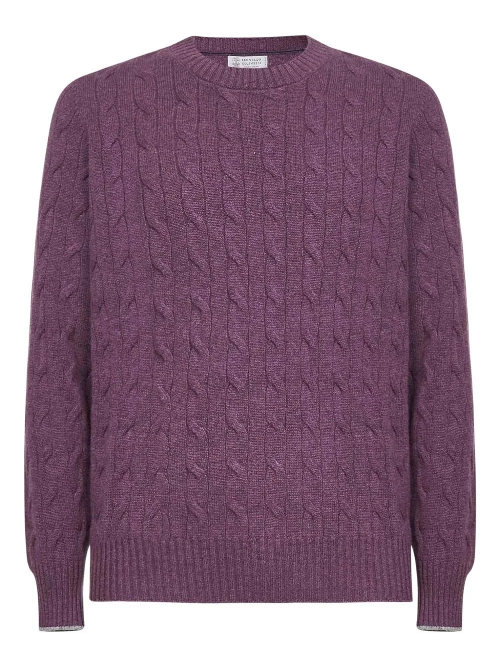 Cable-Knit Cashmere Sweater by Brunello Cucinelli