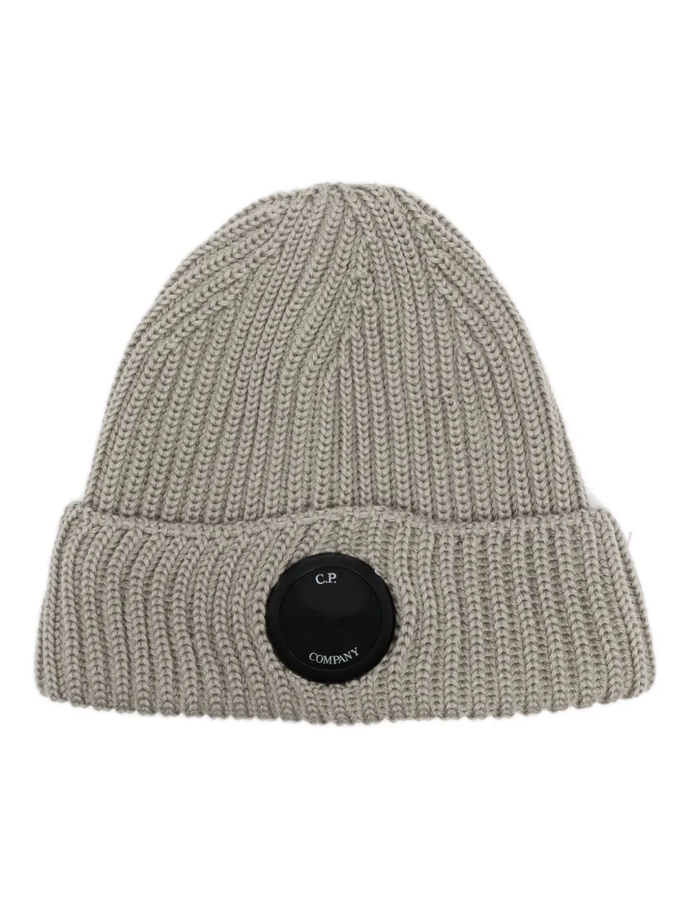 Lens Detail Wool Beanie by C.P. Company