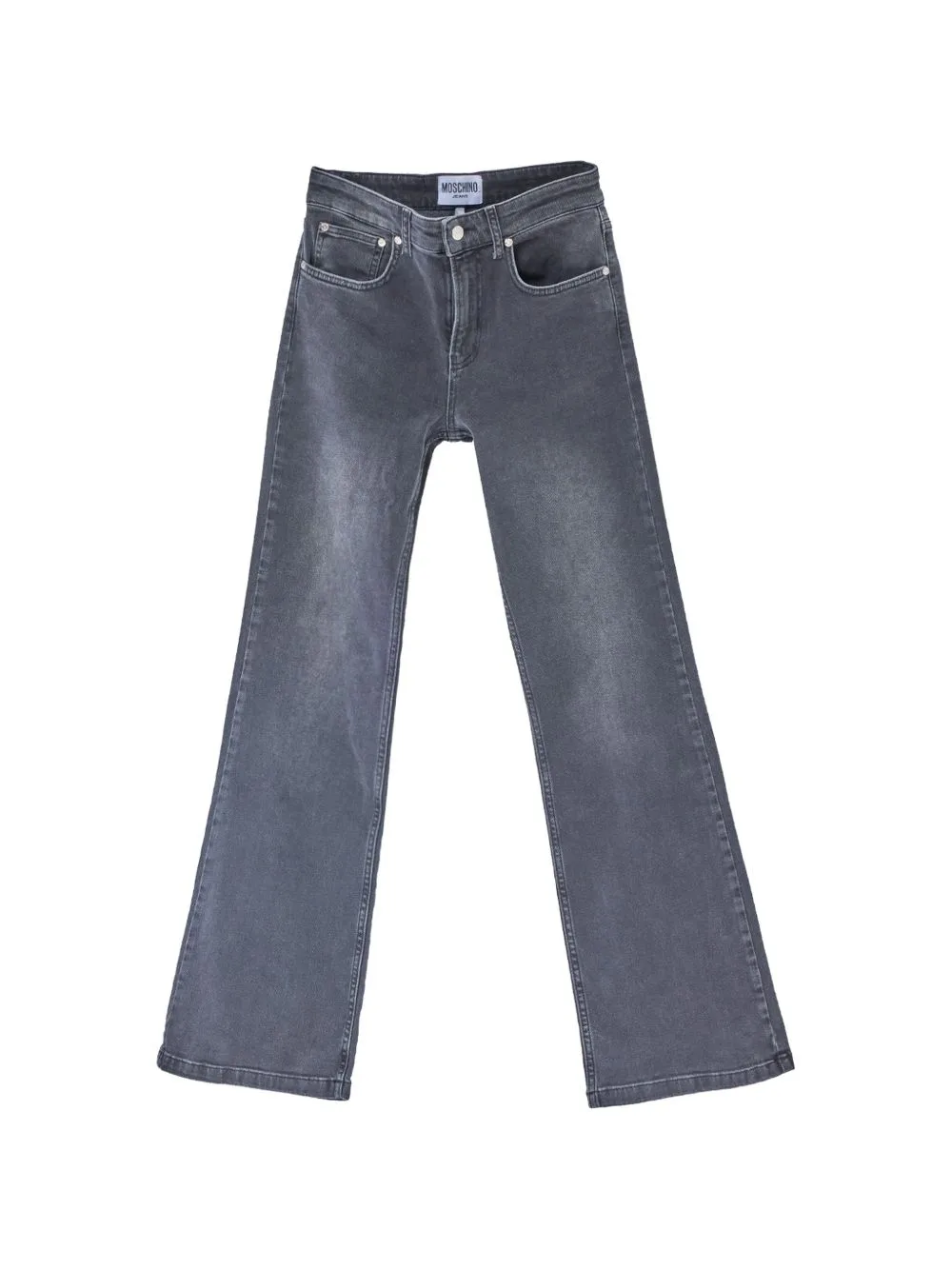 Low-Rise Flared Jeans by MOSCHINO JEANS
