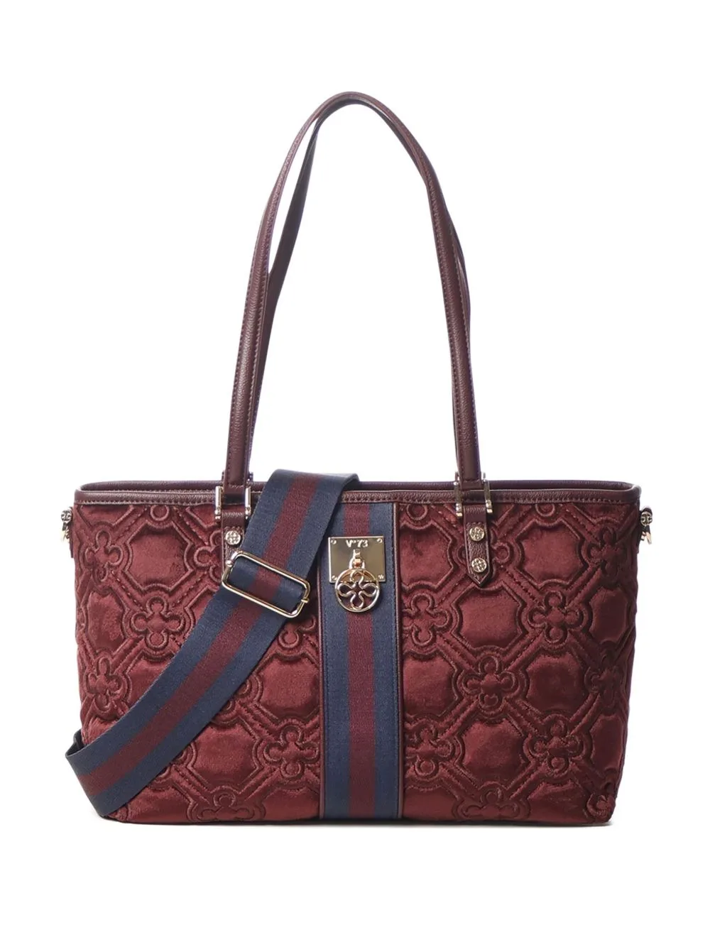 Cate Quilted-Effect Tote Bag by V°73