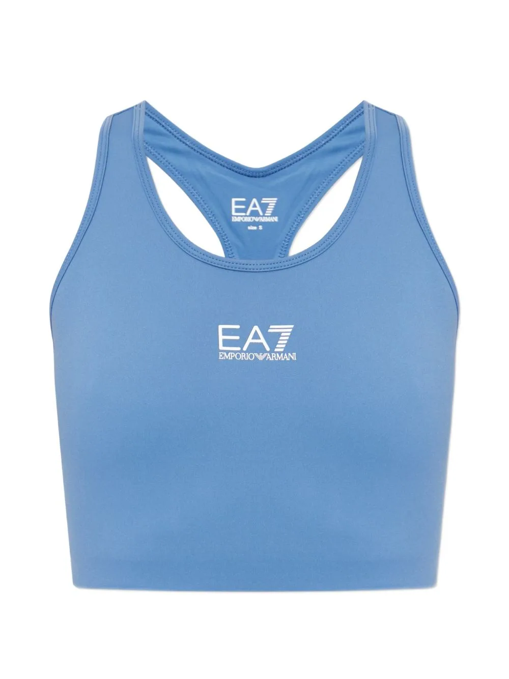Logo-Print Racerback Top by Ea7 Emporio Armani