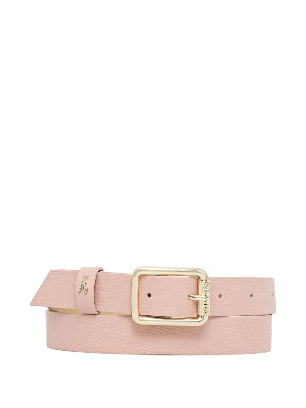 Fly Pebbled-Leather Belt by Patrizia Pepe