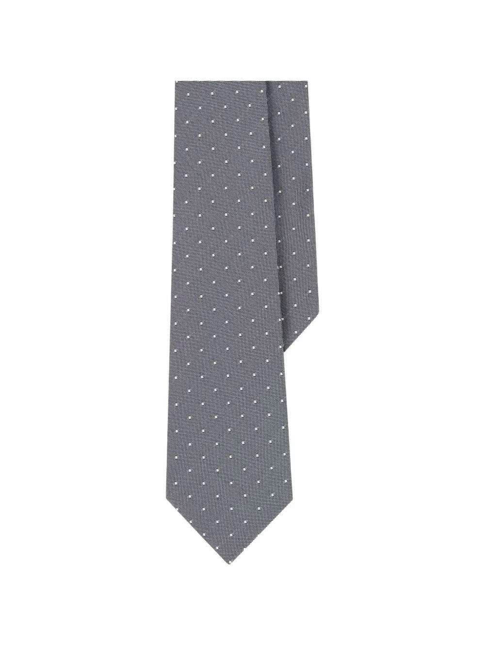 Formal Tie Jacquard Polka Dot Silk by Boggi Milano