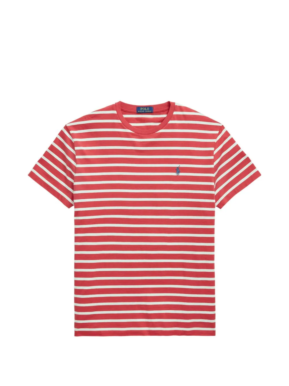 Striped Embroidered-Logo T-Shirt by Polo Ralph Lauren