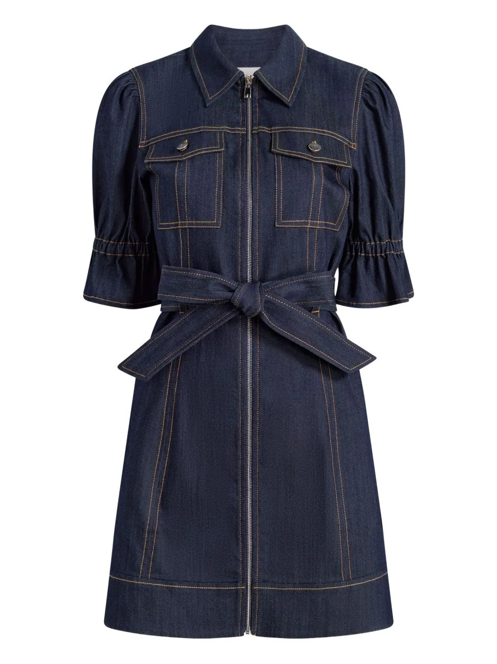 Denim Holly Dress by Cinq A Sept