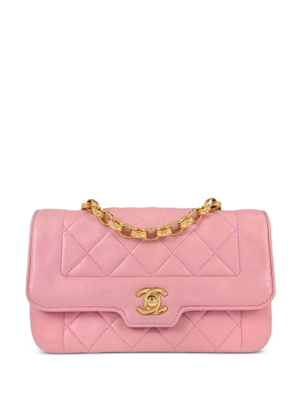 1989-1991 Classic Flap CC Turn-Lock Mini Bag by CHANEL Pre-Owned