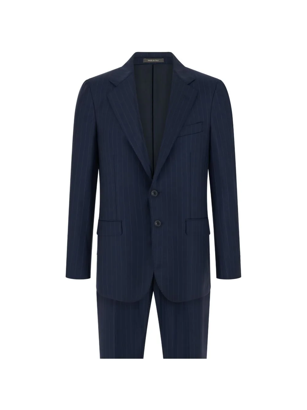 Suit Pinstripe in S130 Wool by Boggi Milano