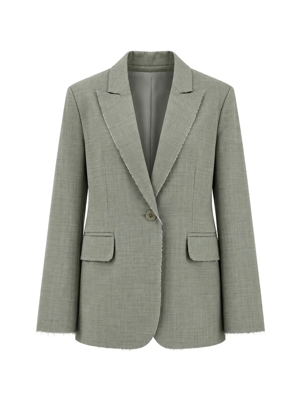 Raw-Cut Blazer by VICOLO