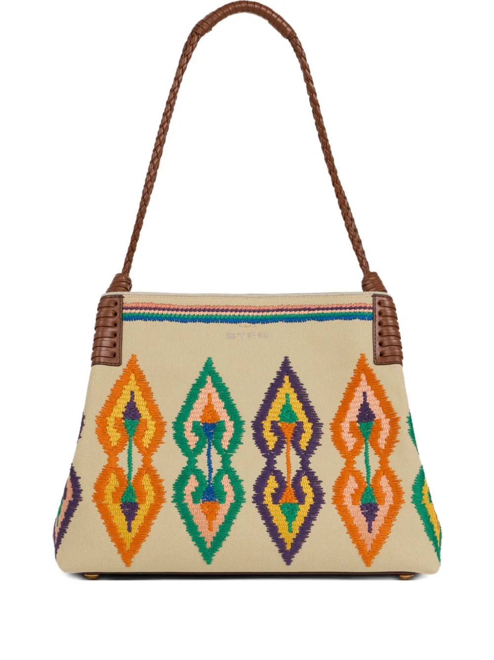 Medium Canvas Libra Tote Bag with Embroidery by ETRO