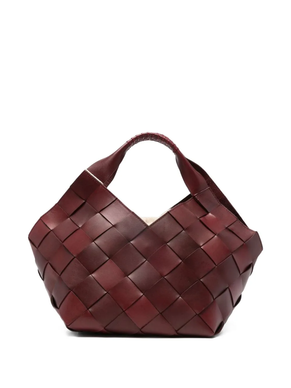 Woven Leather Tote Bag by DRAGON DIFFUSION