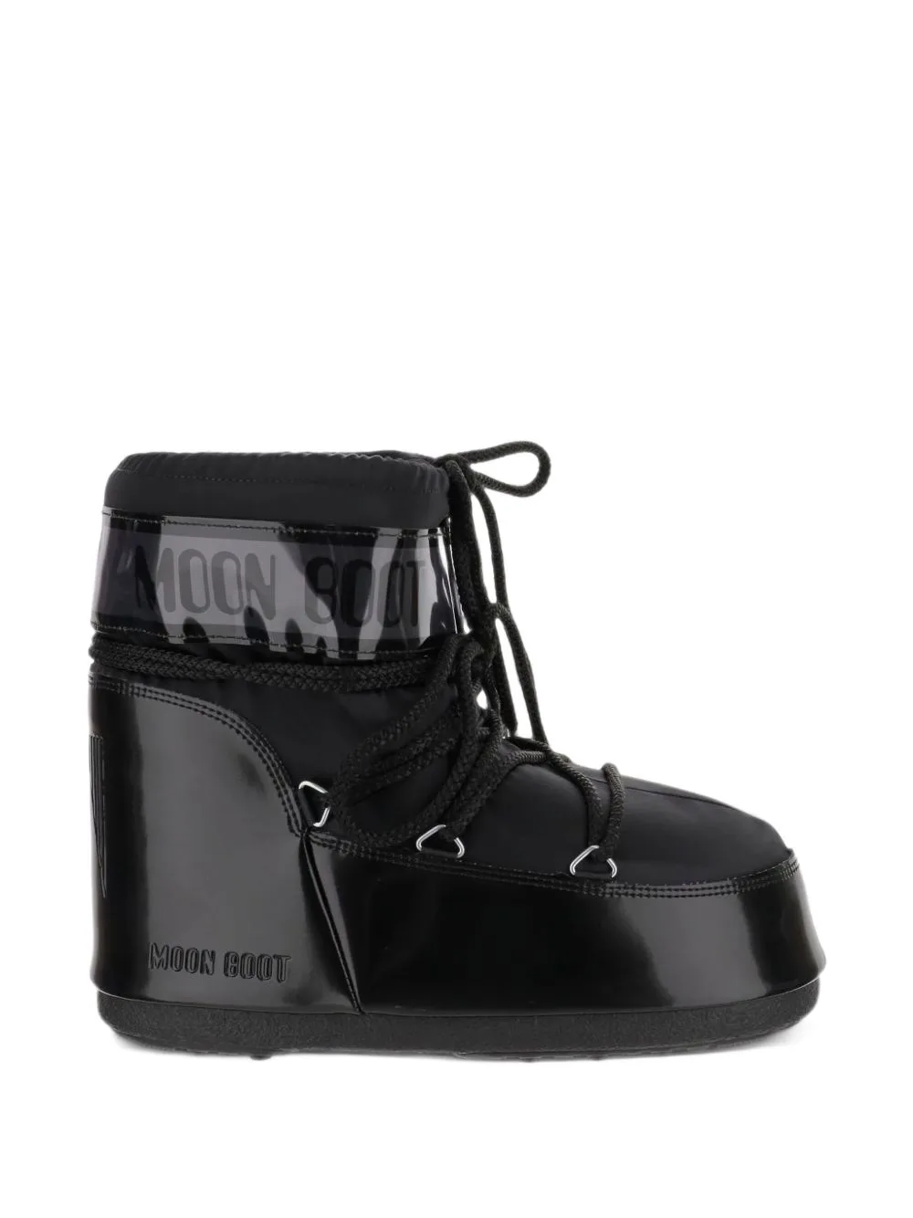 Icon Low Glance Satin Boots by Moon Boot