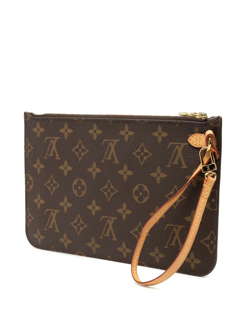 2015 Monogram Neverfull mm Pouch by Louis Vuitton Pre-Owned