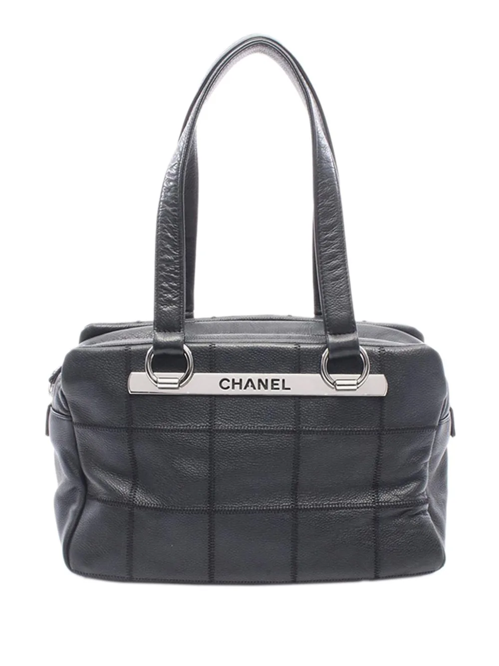 2004-2005 Caviar Choco Bar Handbag by CHANEL Pre-Owned
