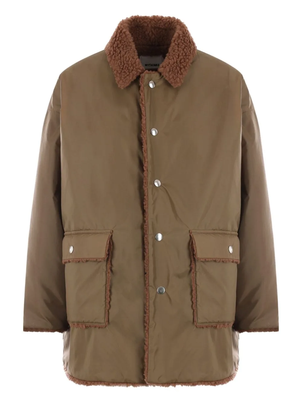 Teddy-Trimmed Jacket by Mythinks