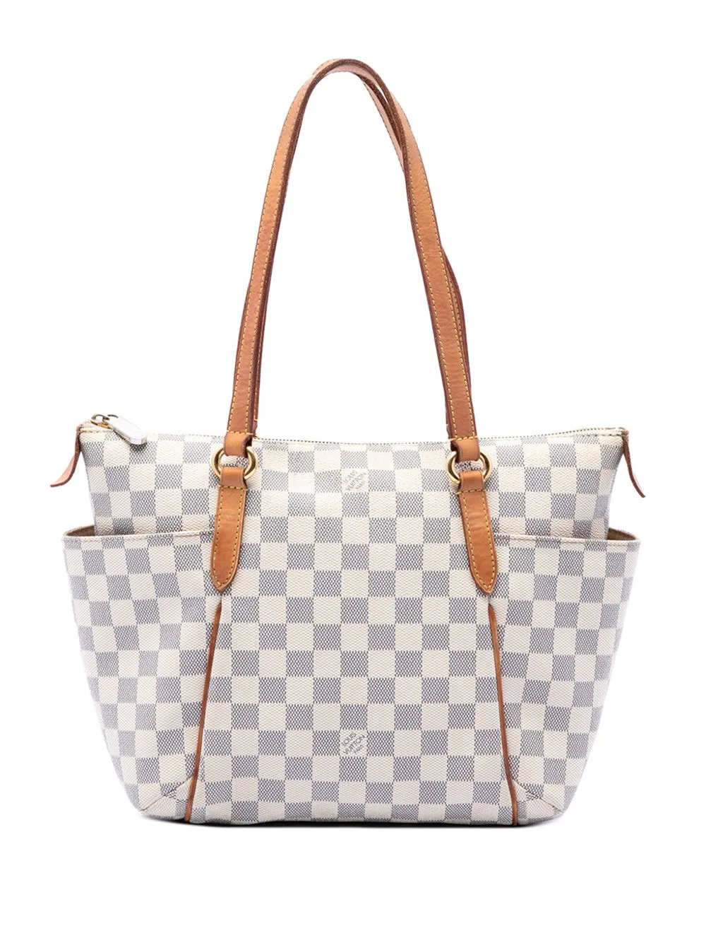 2013 Damier Azur Totally PM Tote Bag by Louis Vuitton Pre-Owned