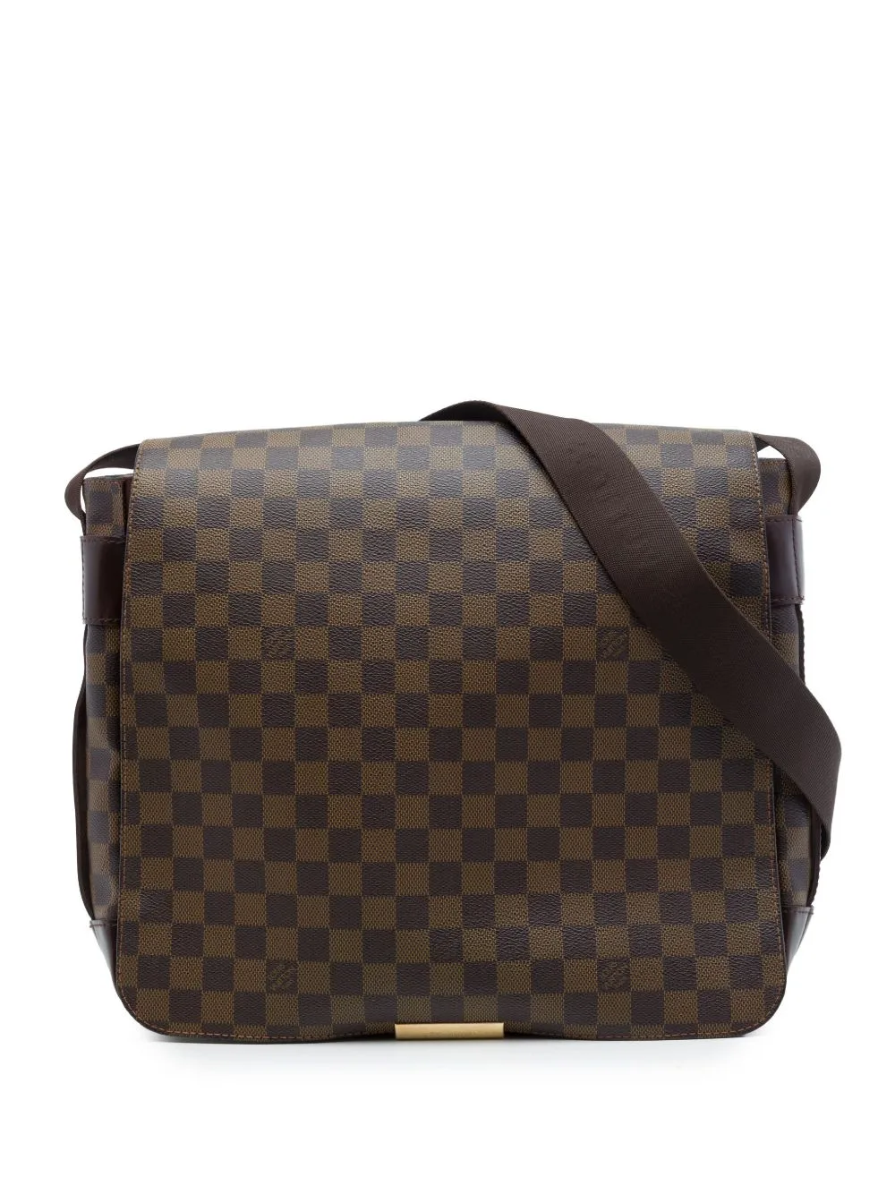 2008 Damier Ebene Bastille Crossbody Bag by Louis Vuitton Pre-Owned