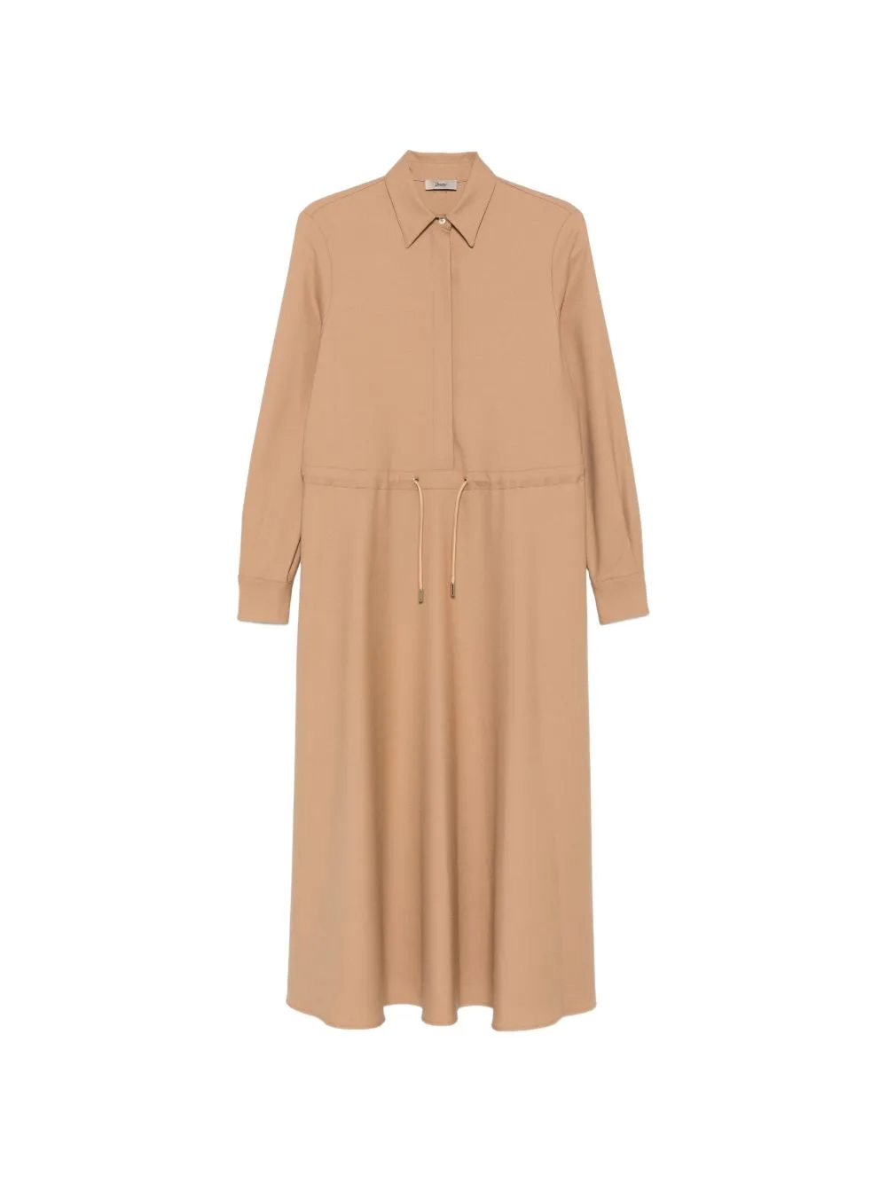 Drawstring-Waist Long-Sleeve Dress by Herno