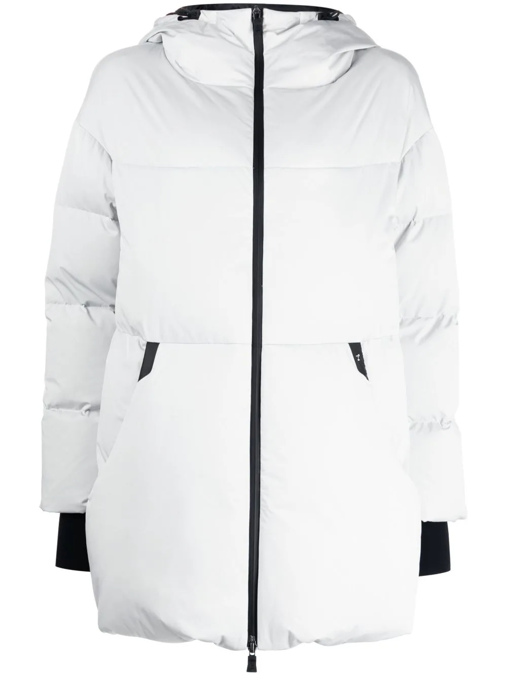 Quilted Hooded Down Coat by Herno