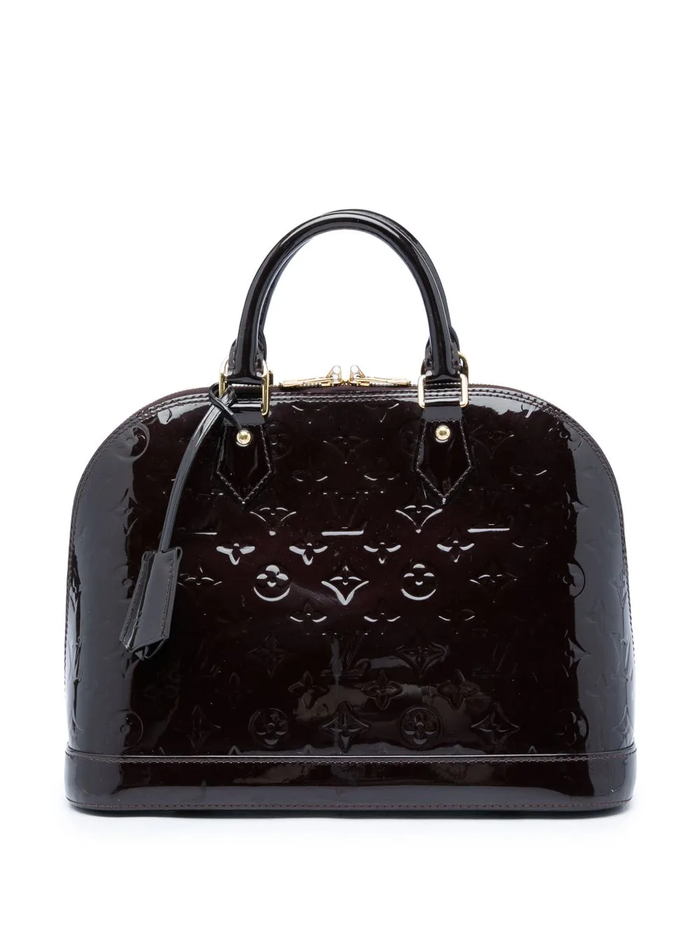 2016 Monogram Vernis Alma PM Handbag by Louis Vuitton Pre-Owned