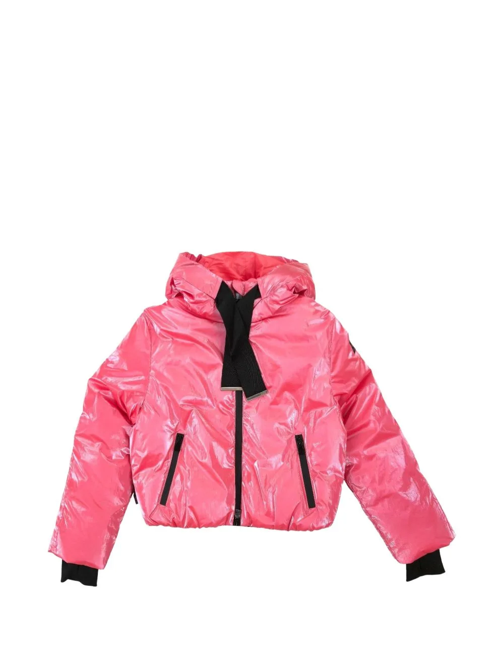 Glossy Hooded Jacket by suns kids