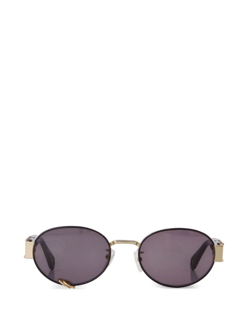 ZV26W3 Studded Oval-Frame Sunglasses by Zadig&Voltaire