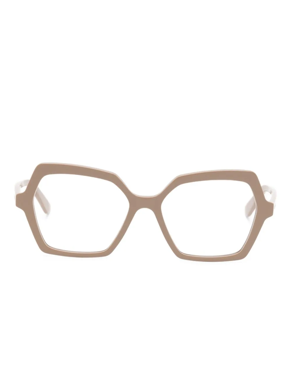 Geometric-Frame Glasses by Alexander McQueen Eyewear