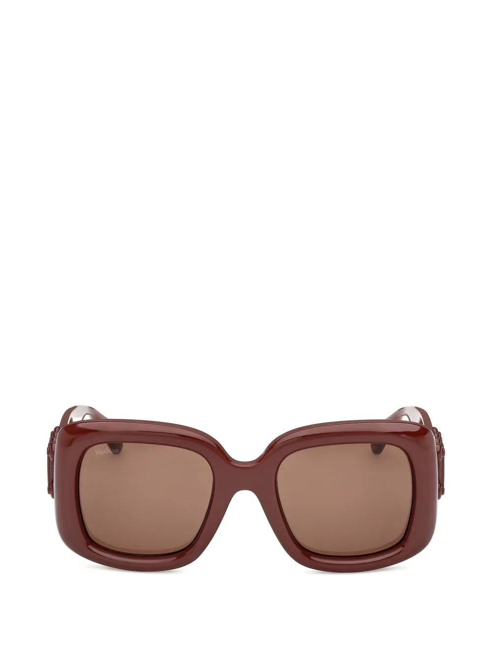 M-Logo Square-Frame Sunglasses by Max Mara Eyewear