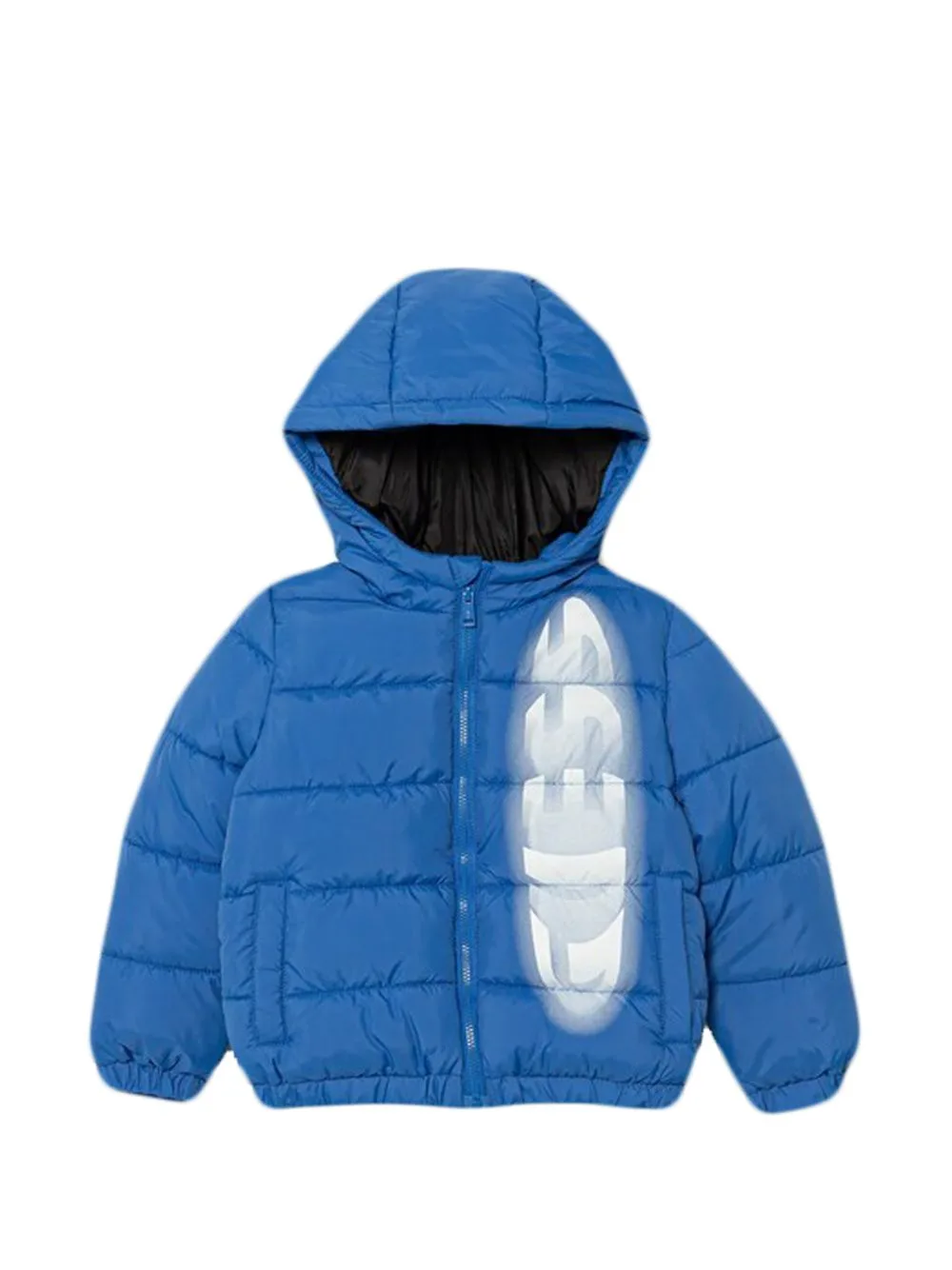 Logo-Print Padded Jacket by guess kids