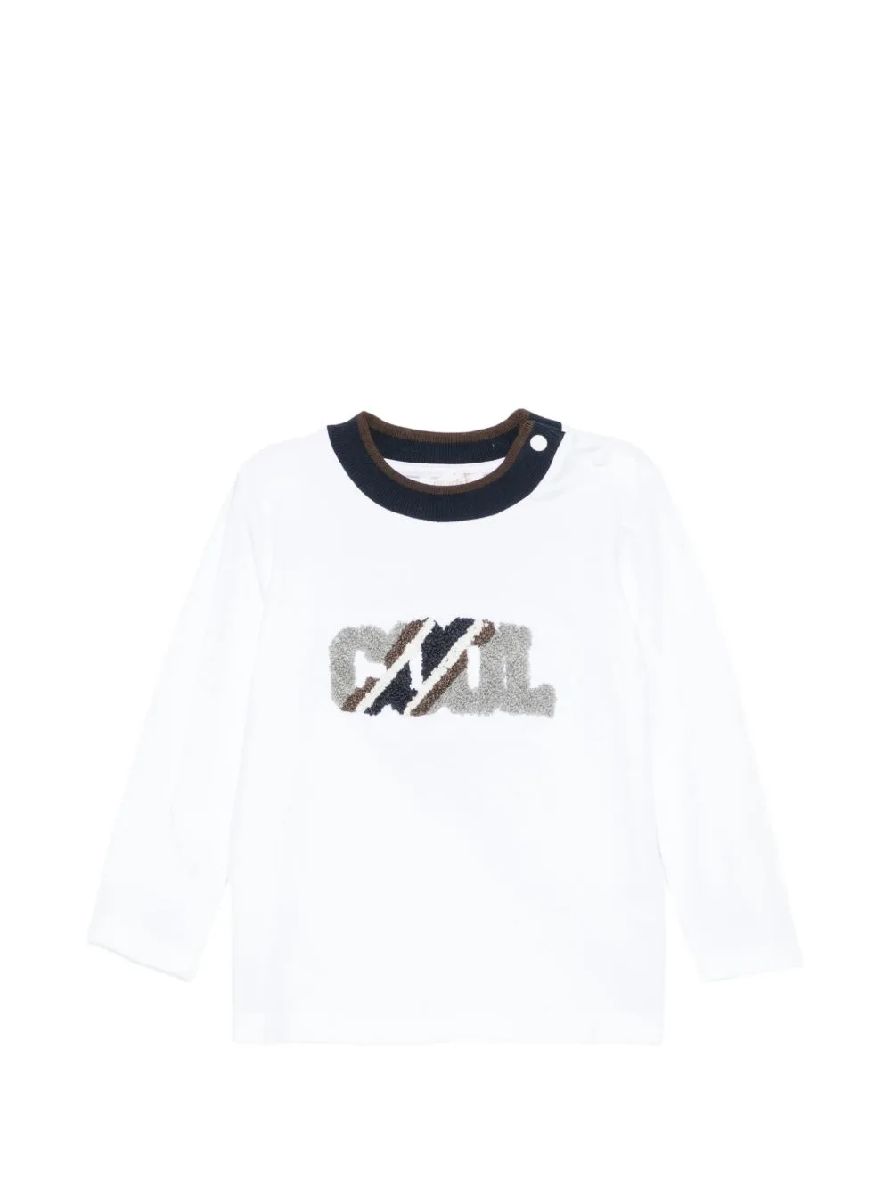 Logo-Patch Long-Sleeve T-Shirt by Patachou
