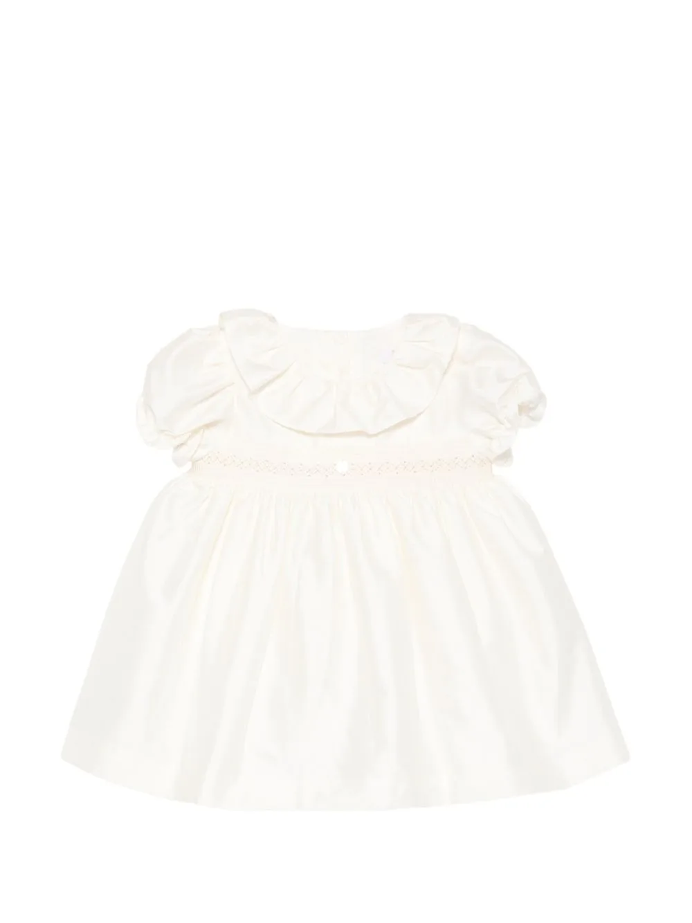 Ruffled Smocked Dress by Patachou