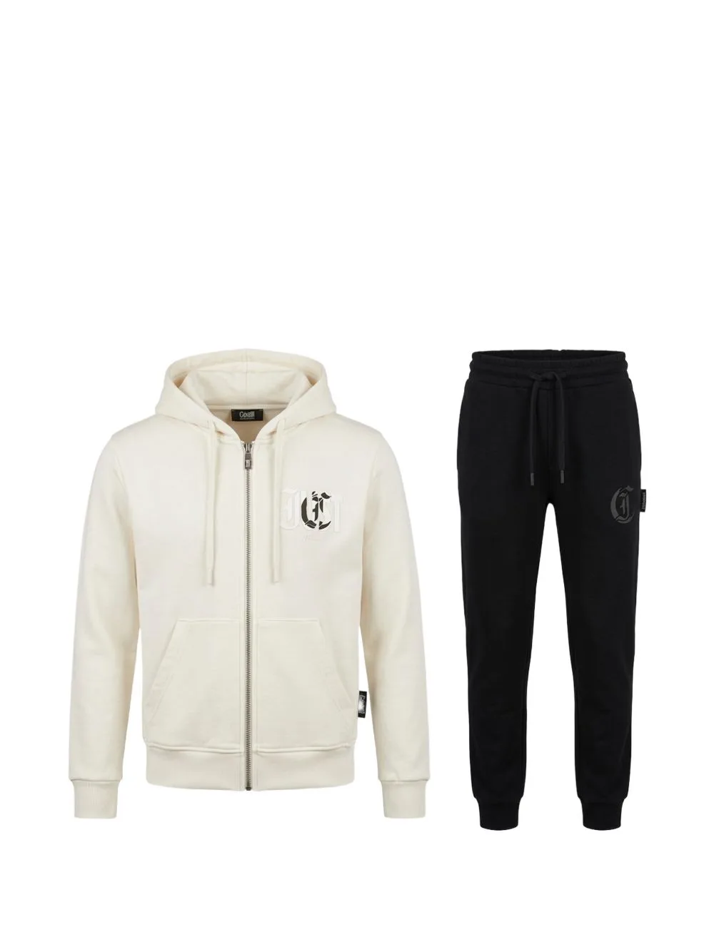 Logo-Print Cotton Tracksuit by Just Cavalli