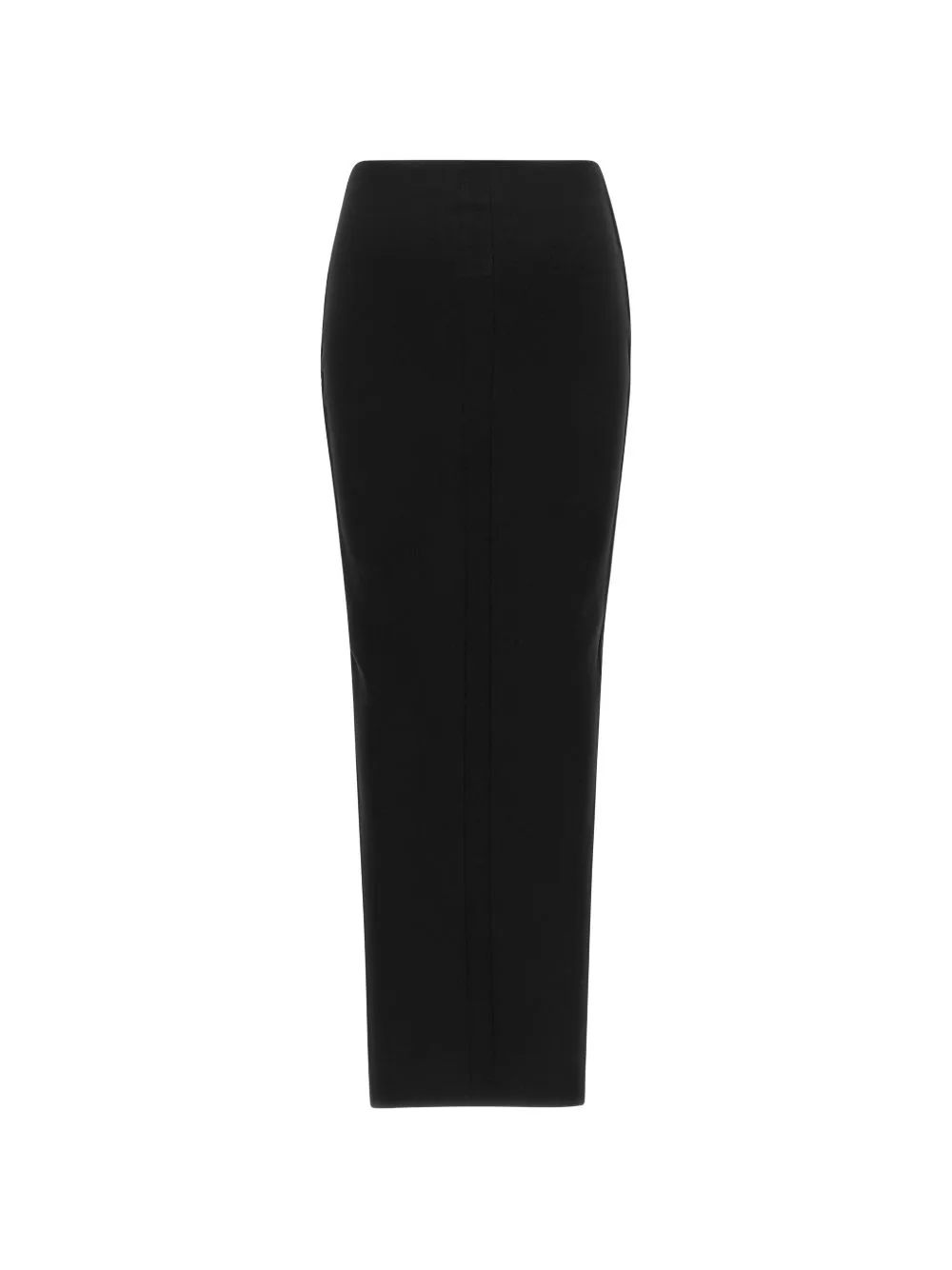 Front-Split Knitted Maxi Skirt
