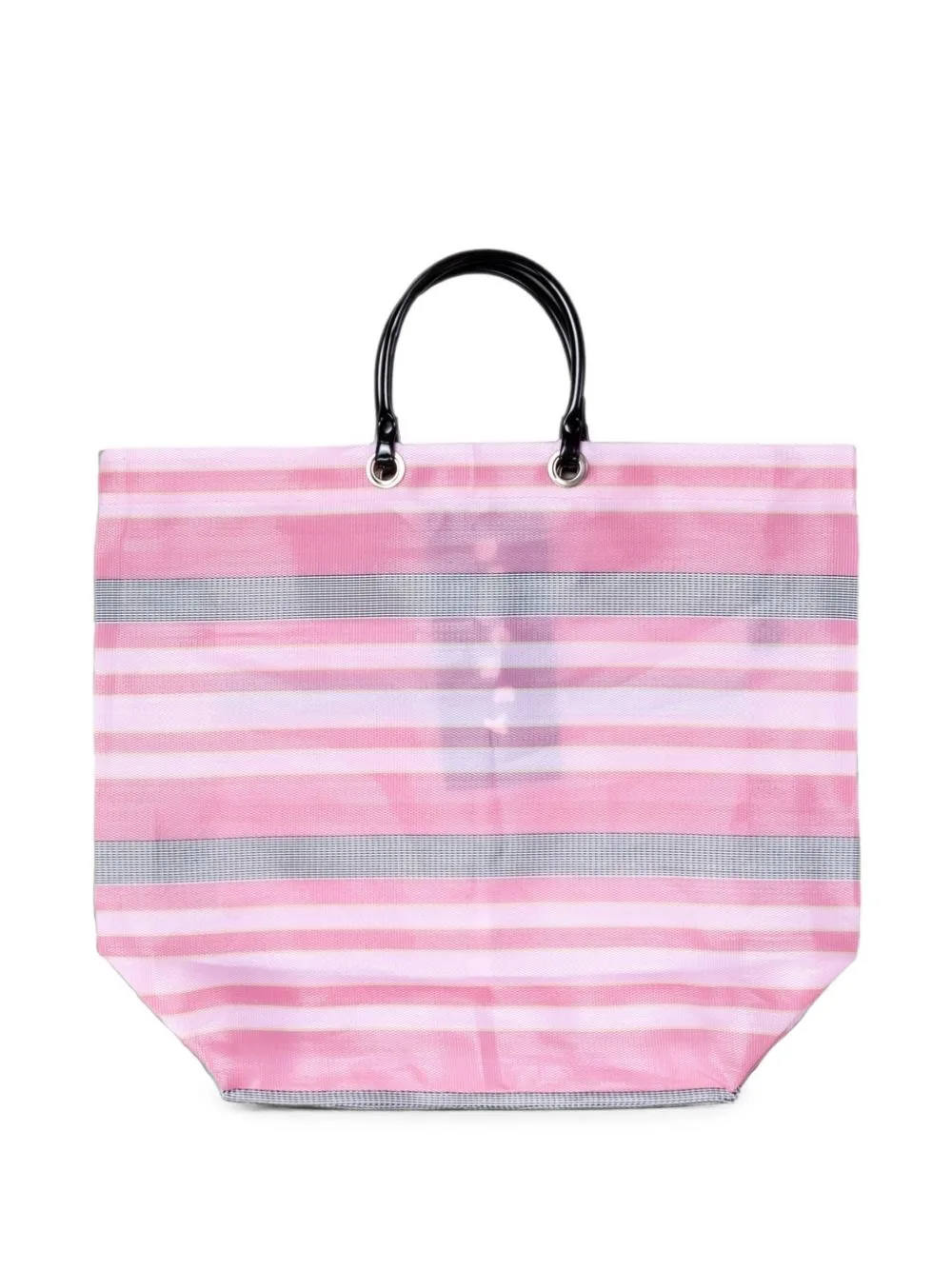 Poppins Bolivian Bazar Horizontal-Stripe Tote Bag by Bonchey