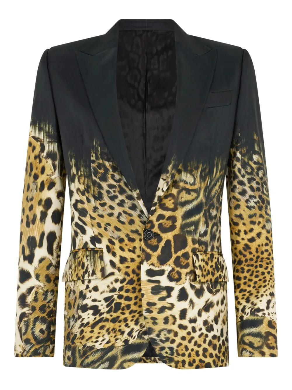 Leopard-Print Blazer by Roberto Cavalli