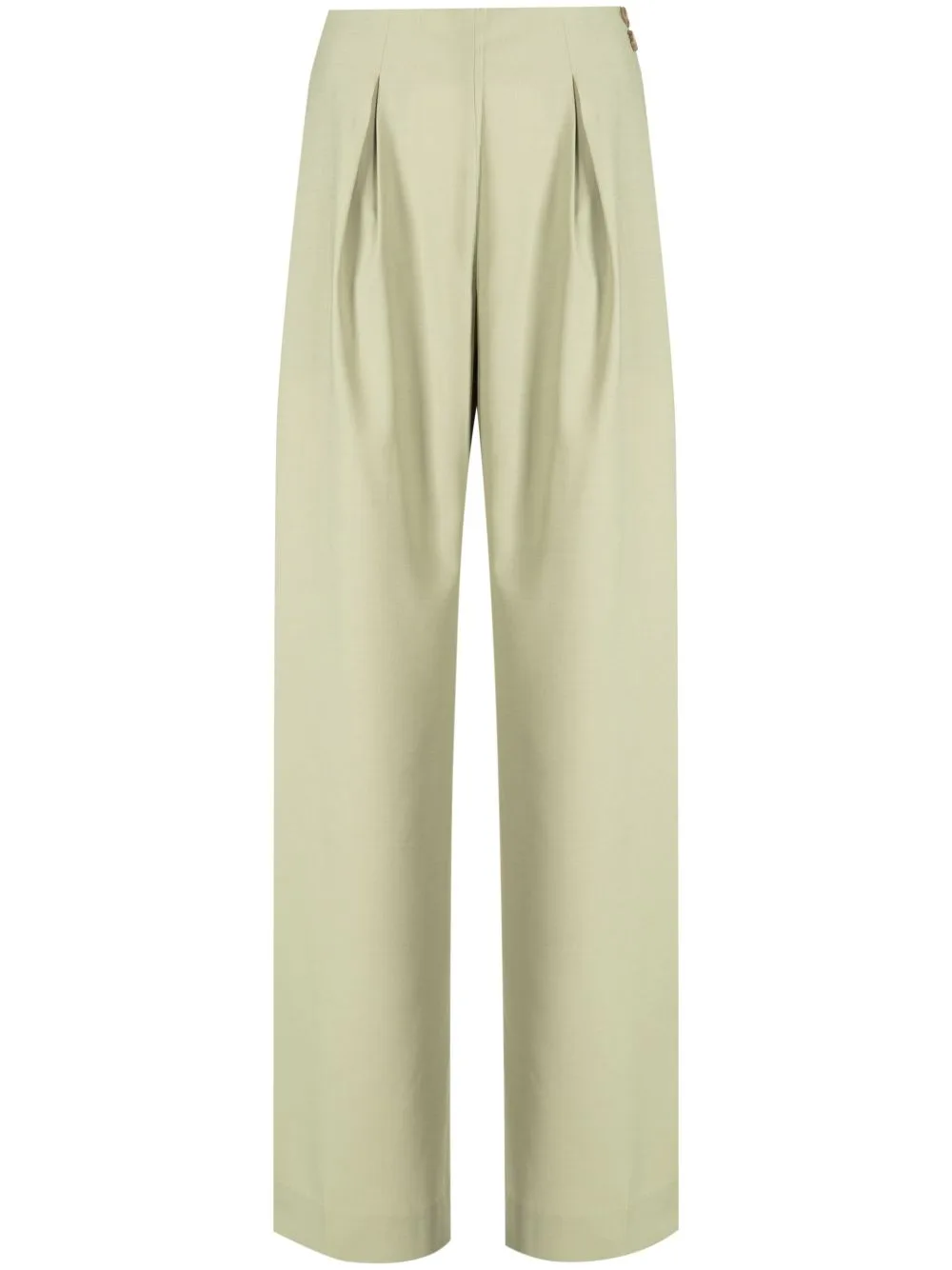 Reine Pleated Tailored Trousers by Rejina Pyo
