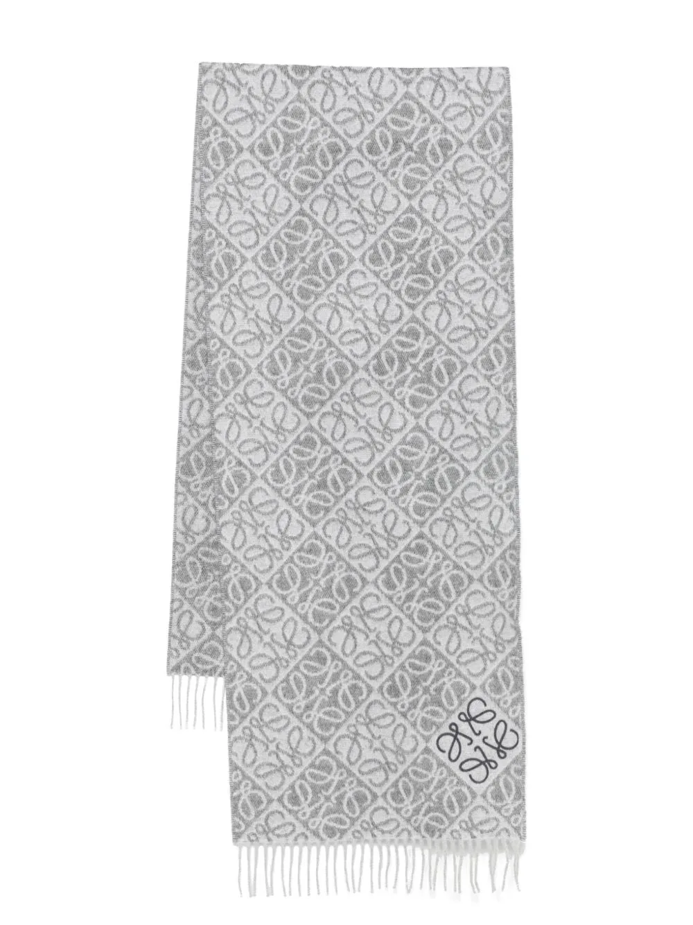 Anagram Scarf in Wool and Cashmere by LOEWE
